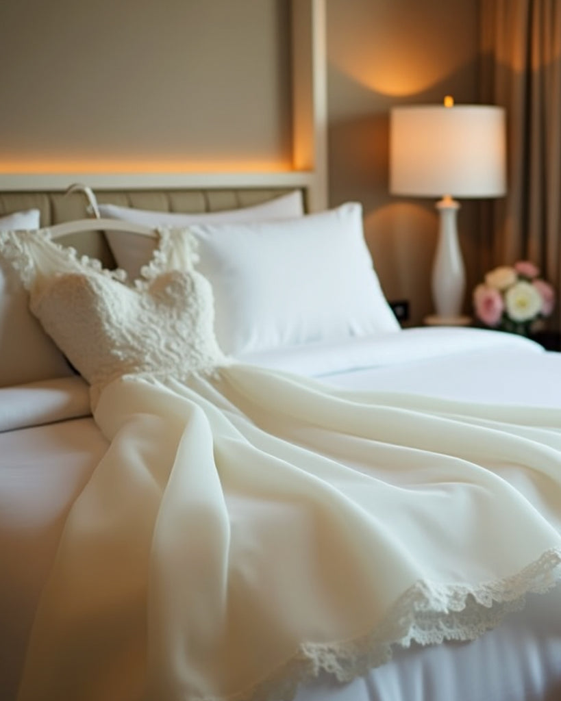 How to Travel with a Wedding Dress