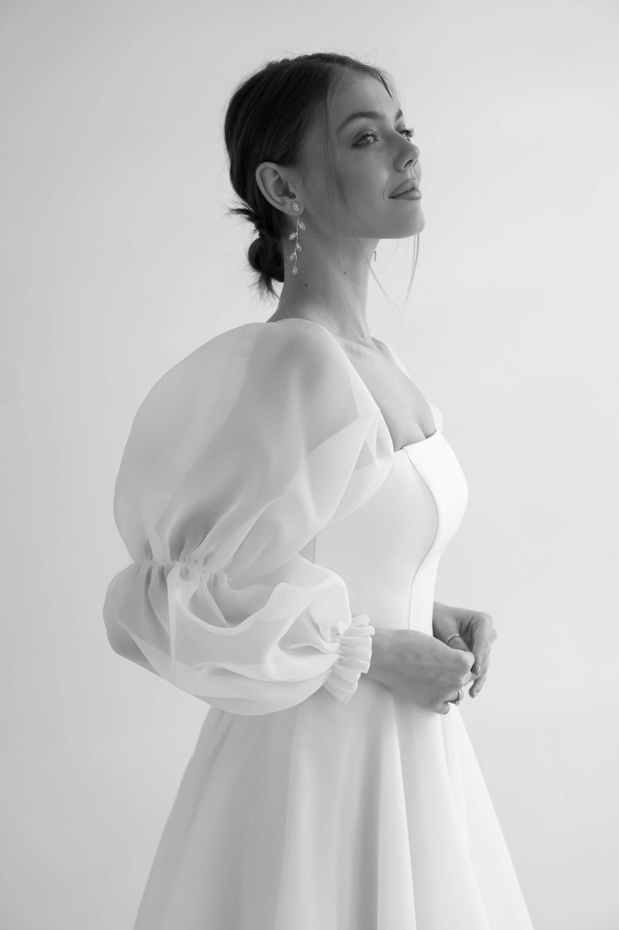 Midi Wedding Dress with long sleeves, Bertha Dress Have Dress Midi Wedding Dress with long sleeves, Bertha Dress Have Dress