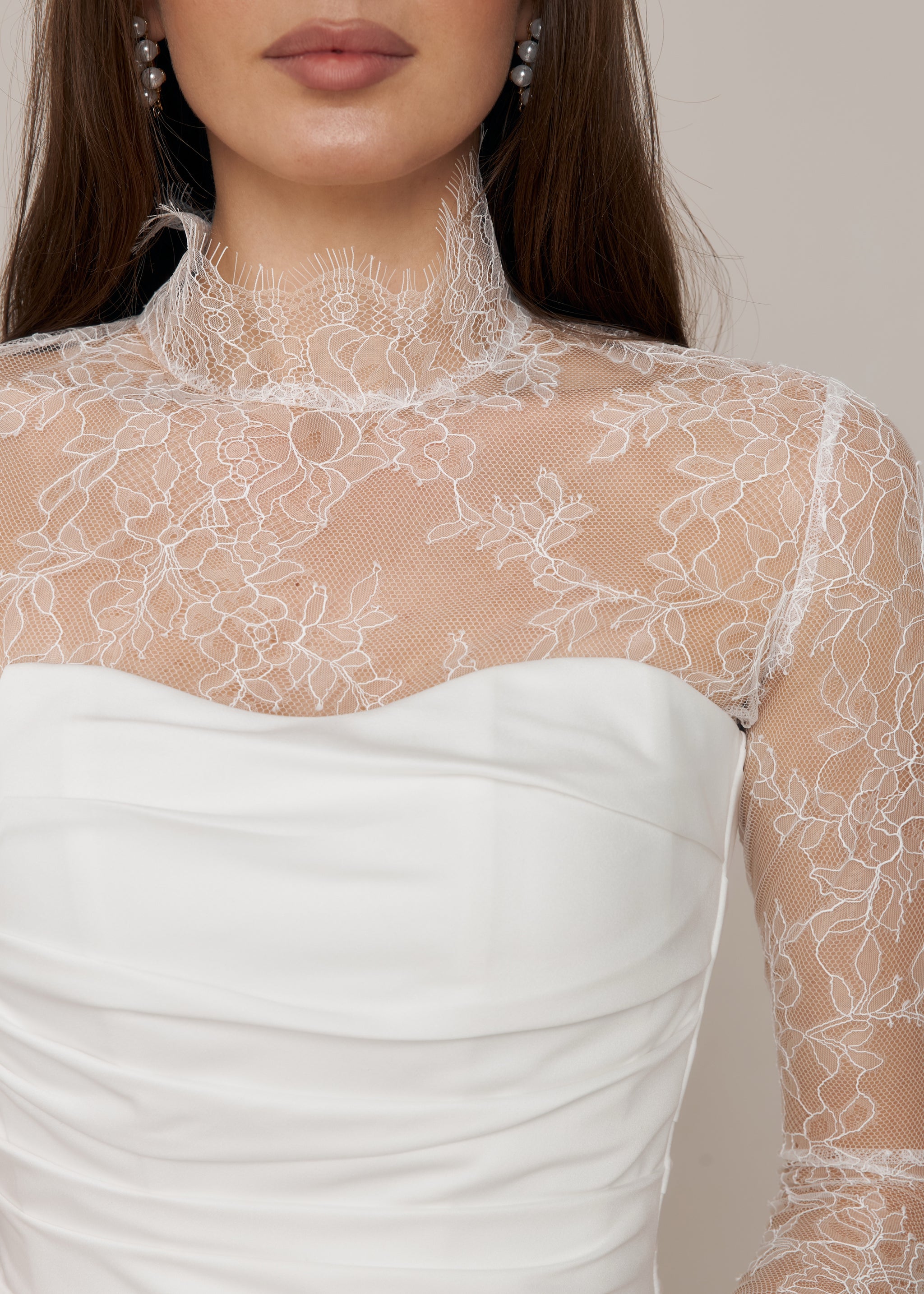 Wedding Lace Bolero, Vera Bolero 2 / Off-white