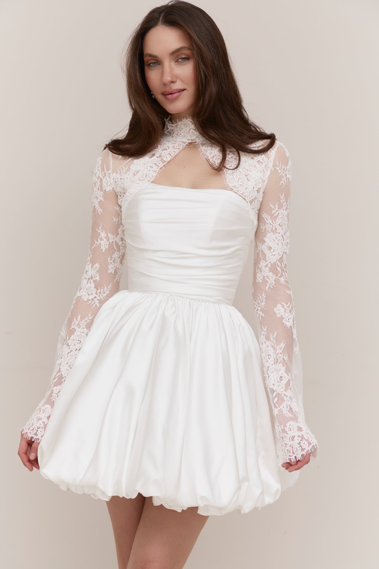 Wedding Lace Bolero, Clara Bolero Off-white / 22