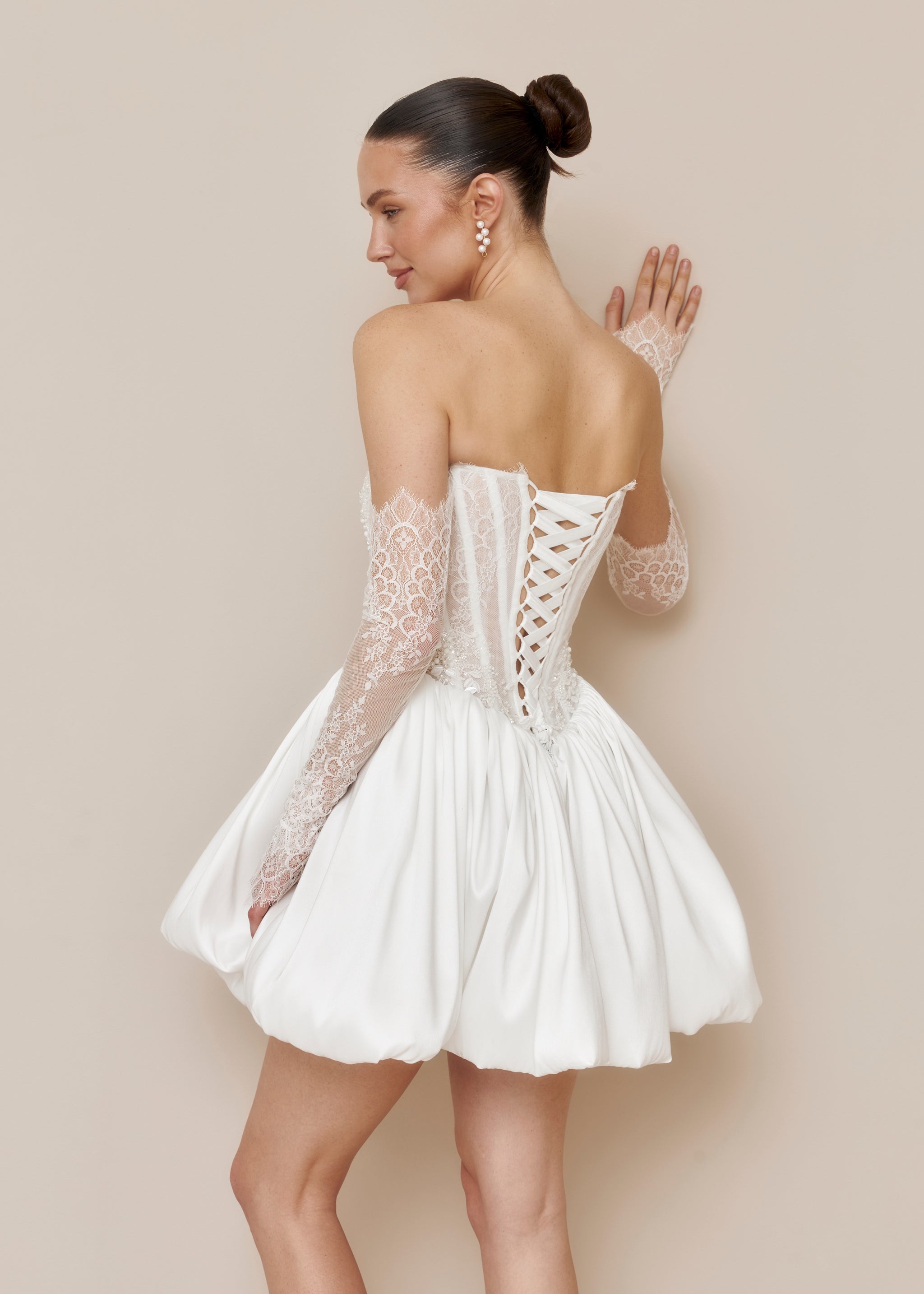 Drop waist Short Wedding Dress, Antoinette Dress – Have Dress