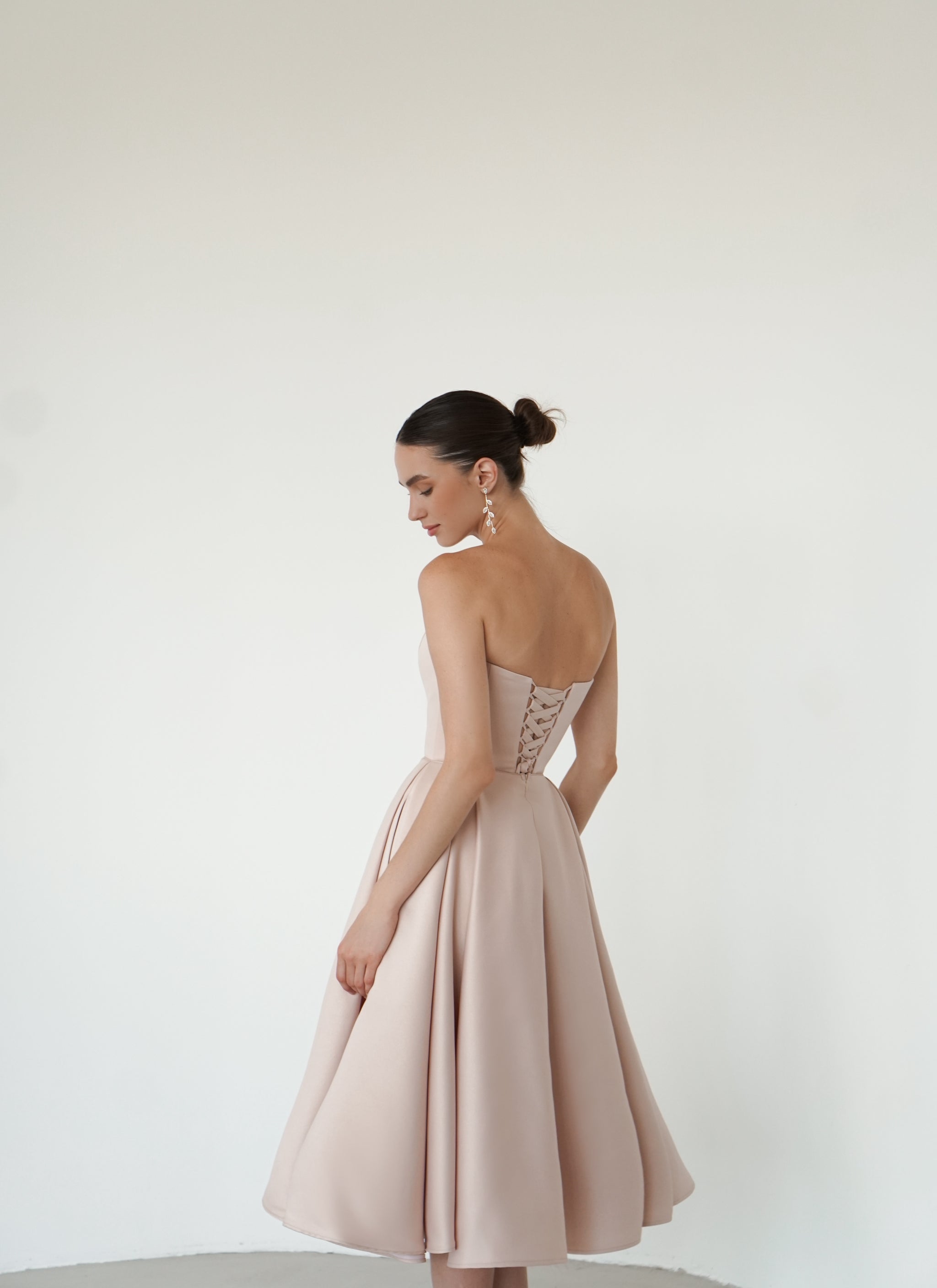 emily prom dresses Midi Blush Wedding Dress, Prom Dress, Emily Dress – Have Dress