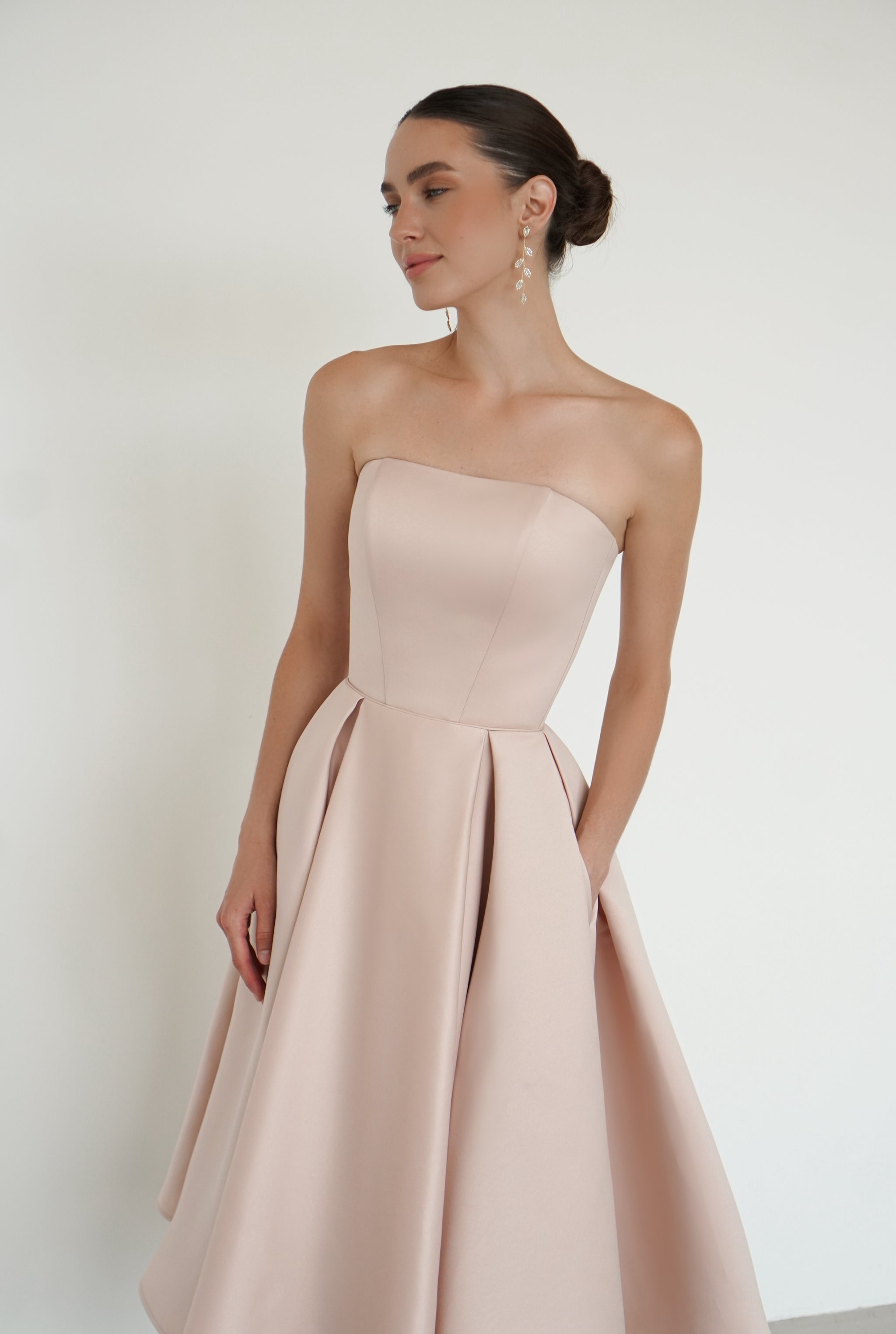 emily prom dresses Midi Blush Wedding Dress, Prom Dress, Emily Dress Have Dress