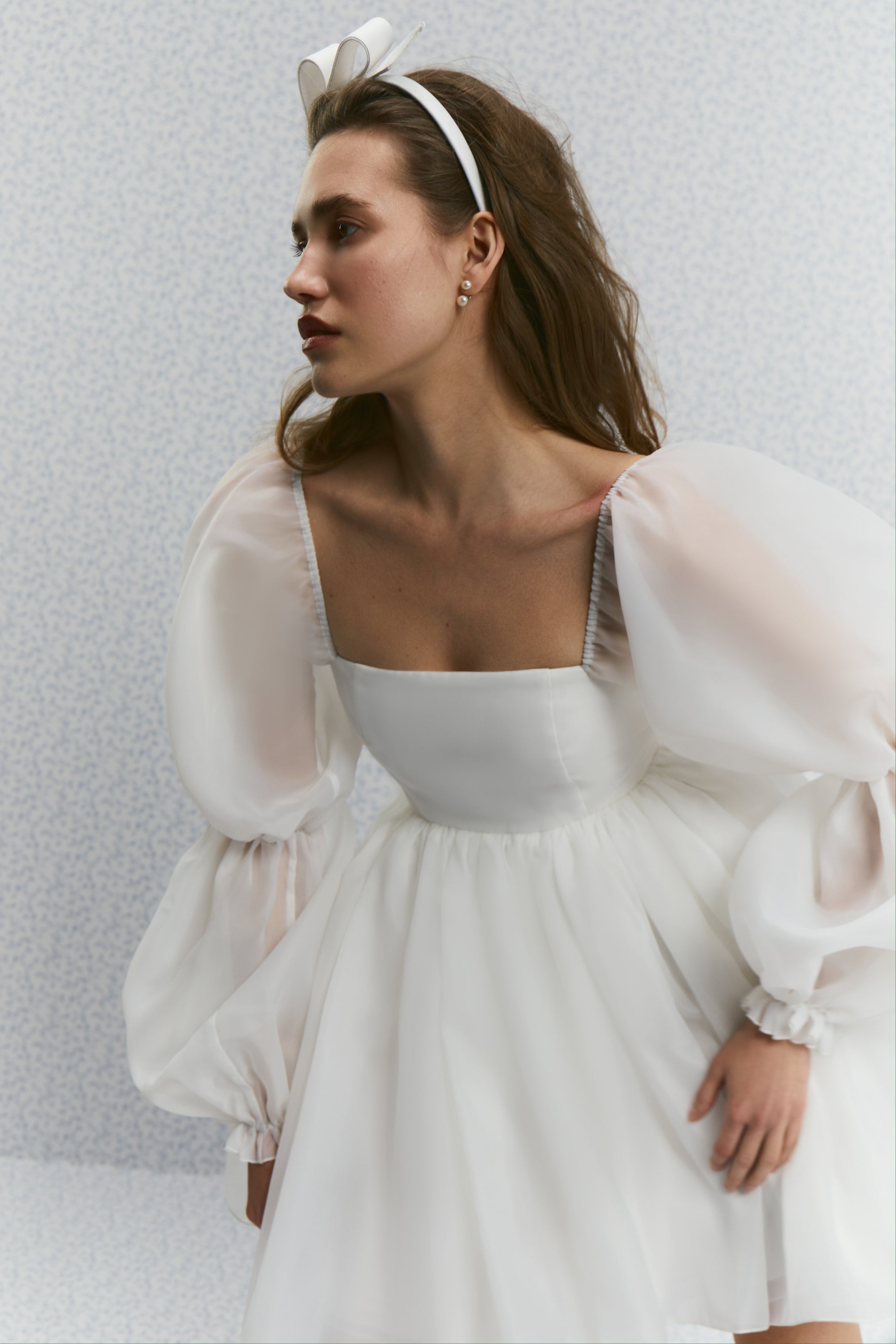 Mini Wedding Dress with long sleeves, Bertha Dress Have Dress Mini Wedding Dress with long sleeves, Bertha Dress Have Dress