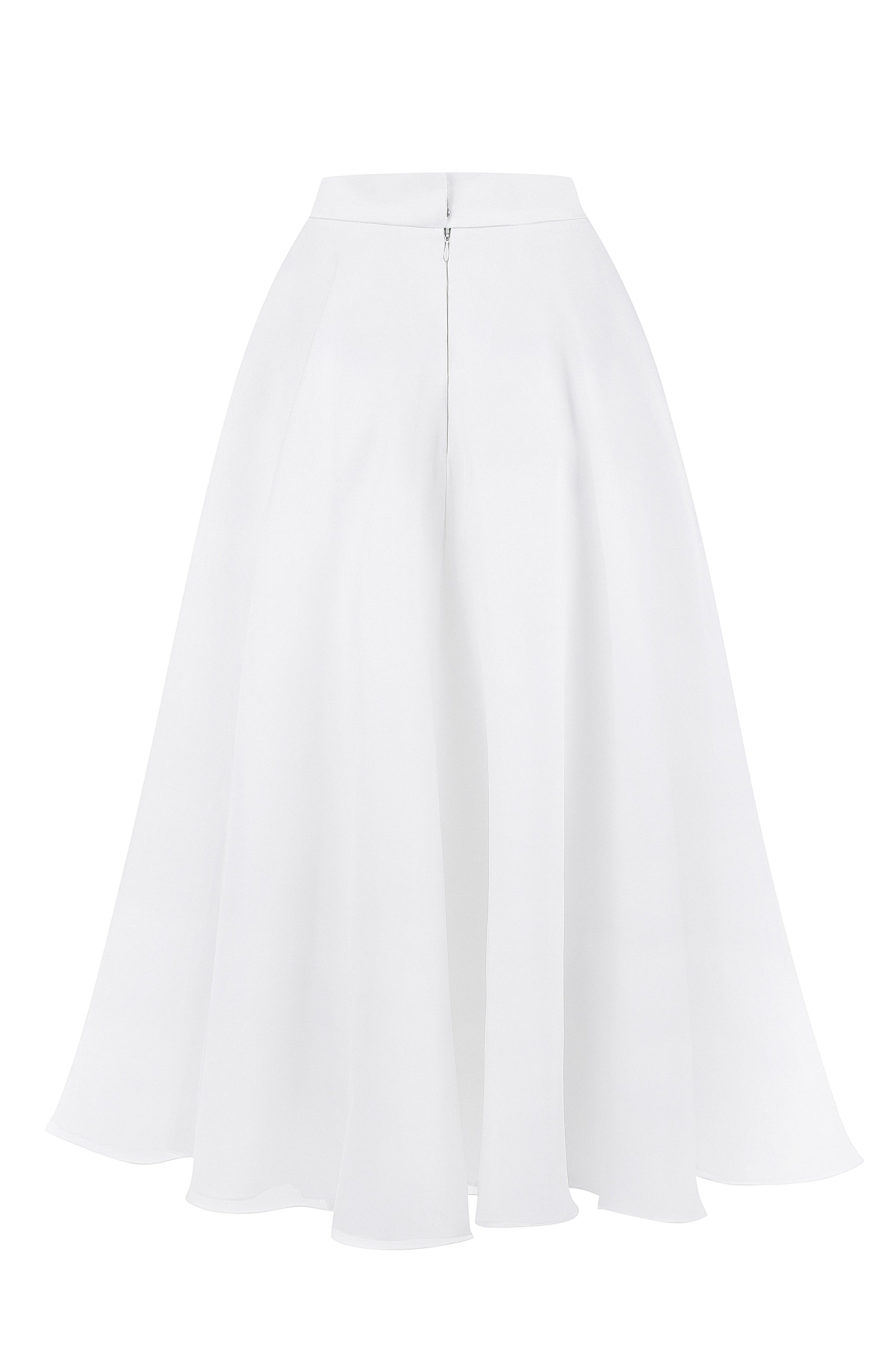 スカート SPORTMAX White organza Album1234 skirt (2512391053600 001) nm_4981110_100189_m