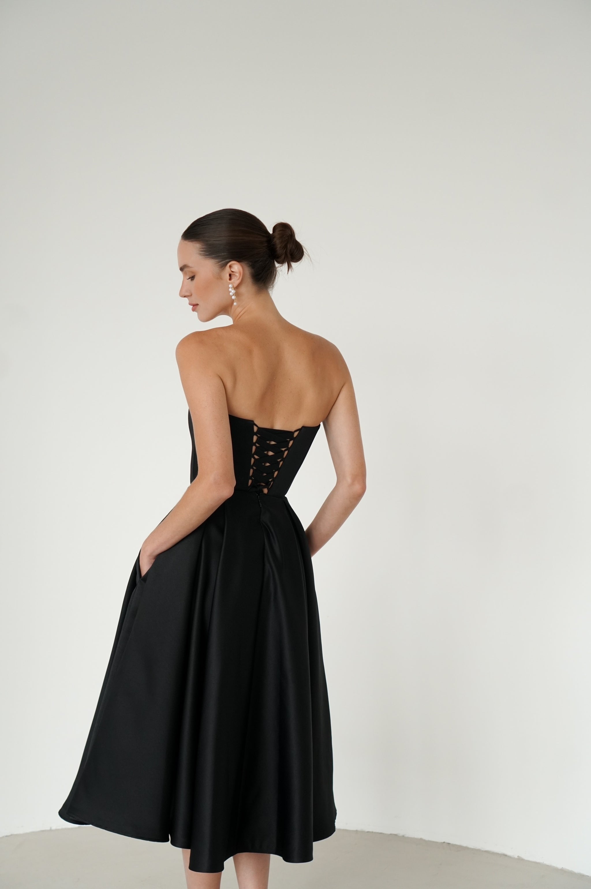 emily's midi dress Midi Satin Dress, Emily Dress – Have Dress