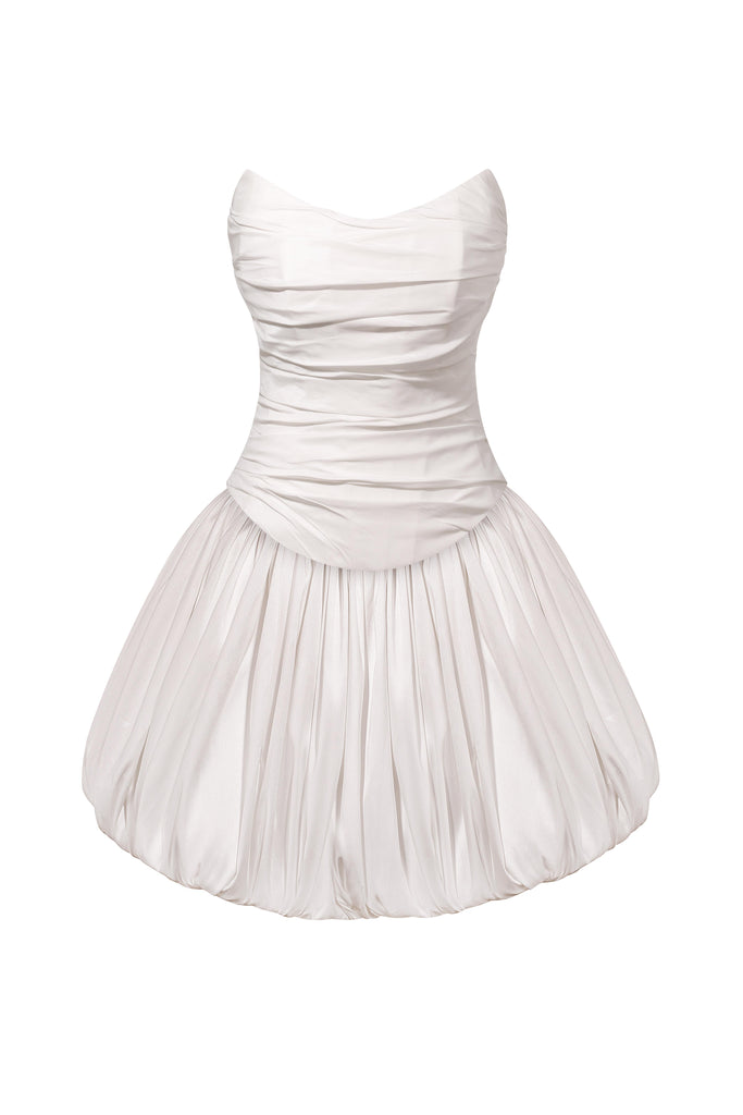 Wedding Corset & Short Taffeta Skirt, Daphne Set