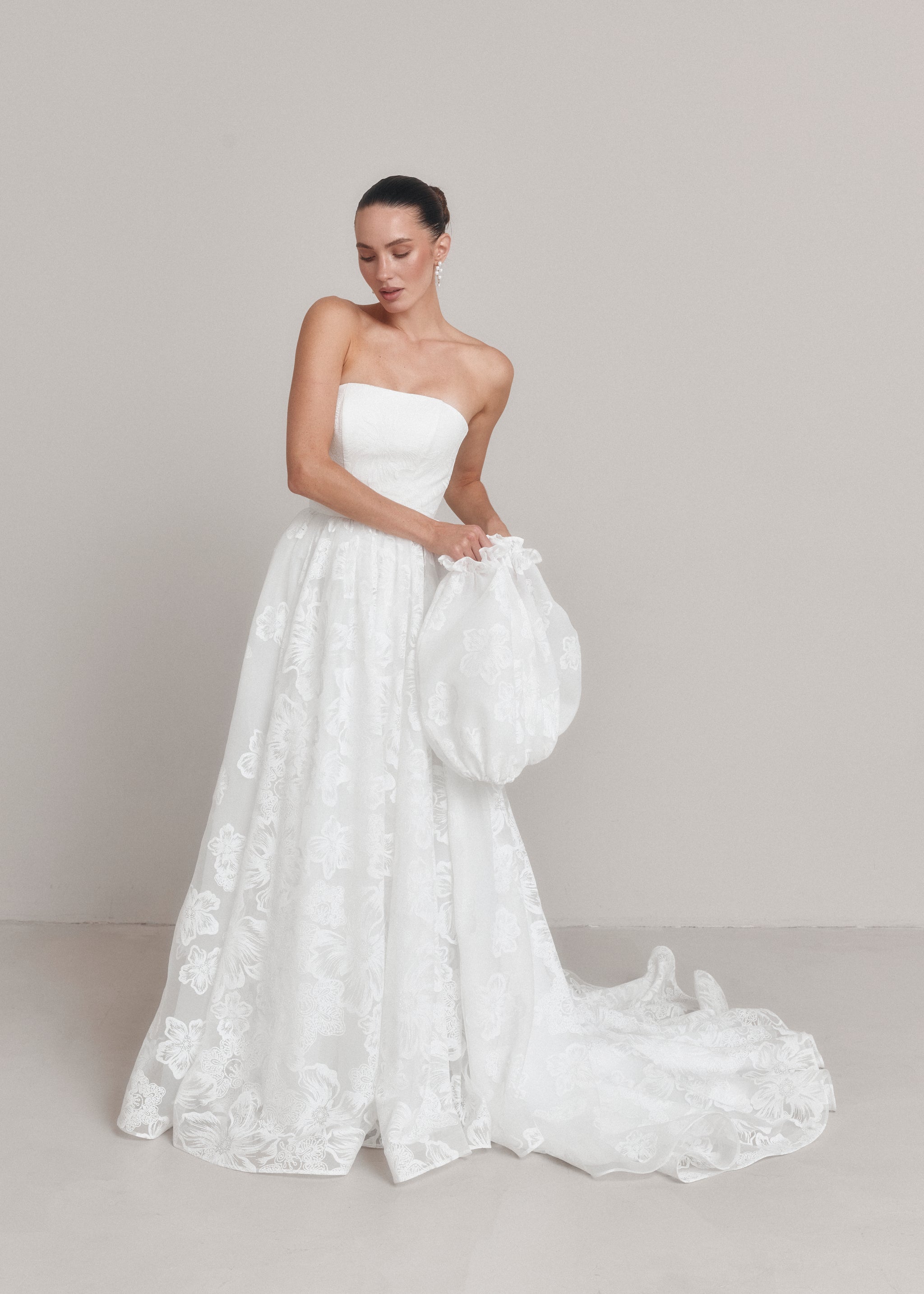 A-Line Floral Wedding Dress, Annabelle Dress – Have Dress