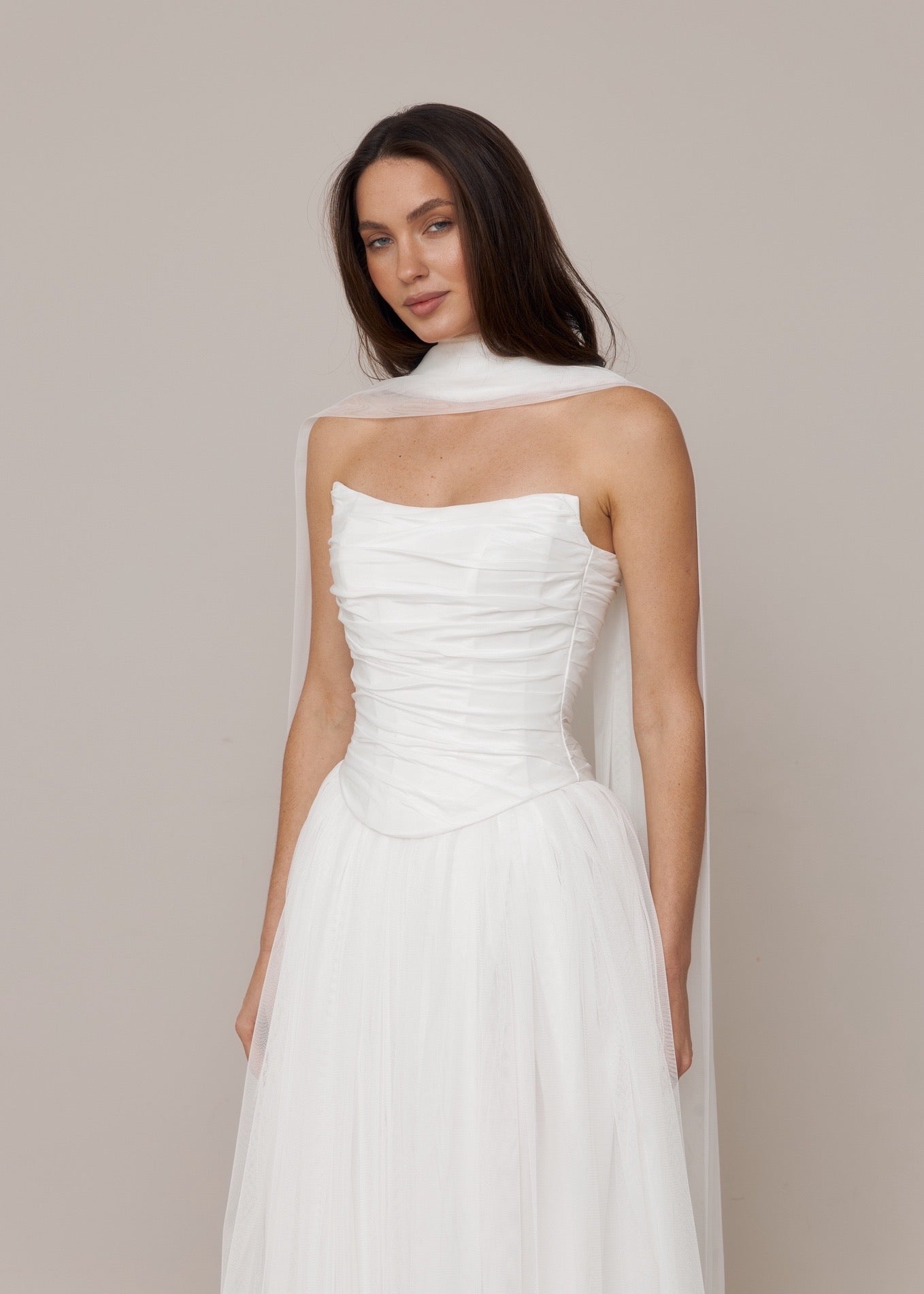 Wedding Corset, Basque Waist Bridal Corset, Colette Corset Off-White / 22 Wedding Corset, Basque Waist Bridal Corset, Colette Corset Off-White / 22