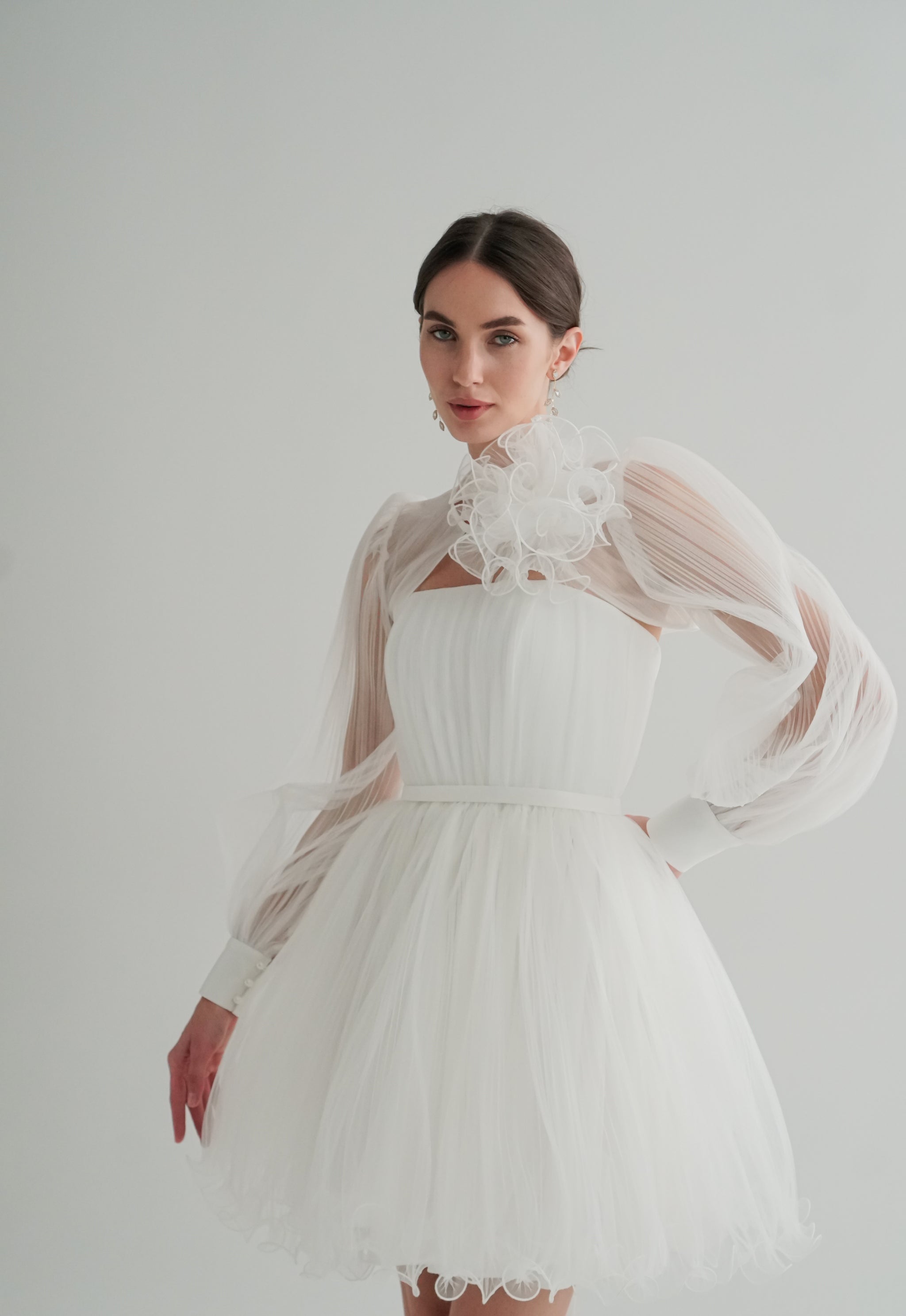 short wedding dress with bolero Short Wedding Dress with Bolero, Penny Dress – Have Dress
