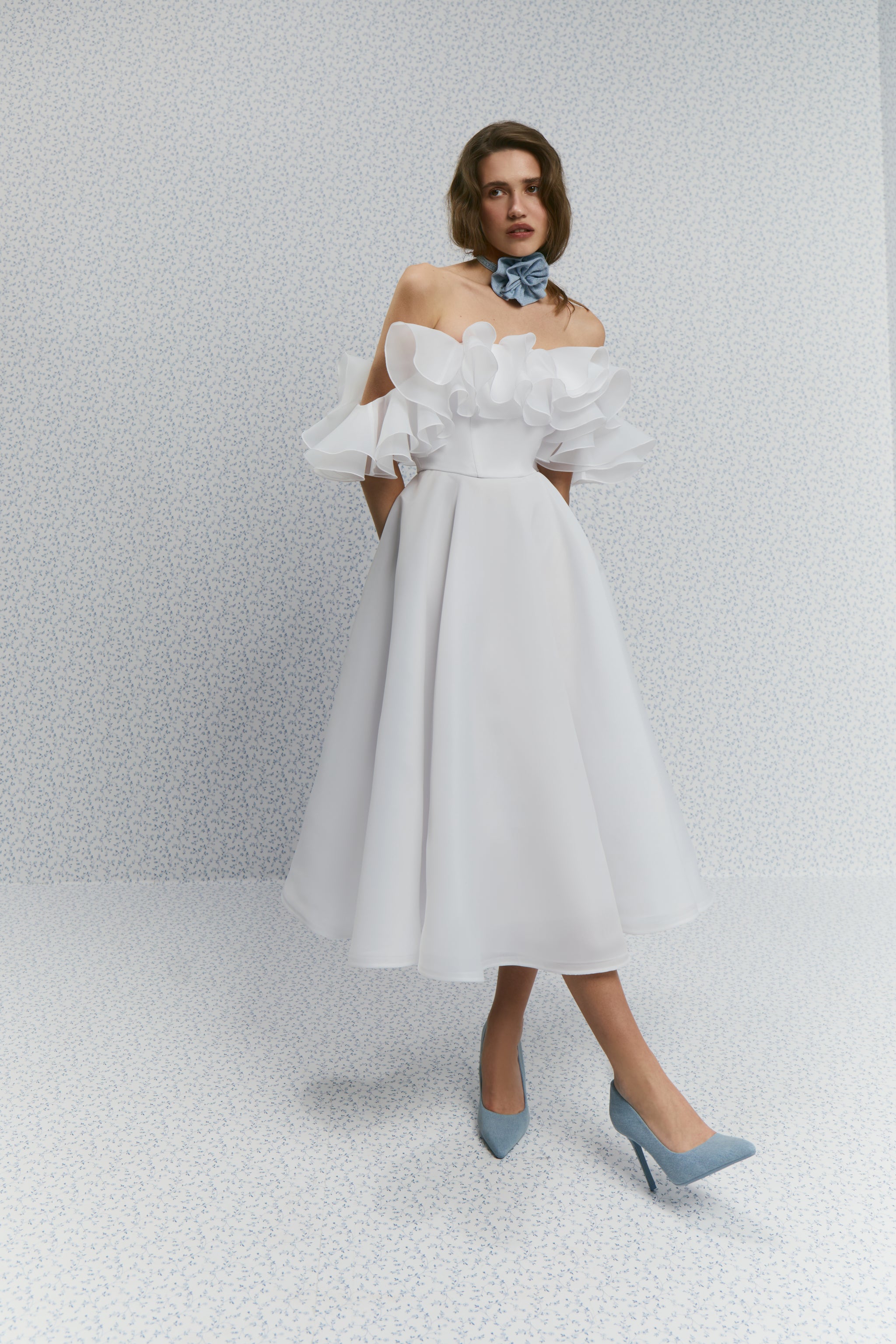 Simple Midi Wedding Dresses - Buy Bridal Midi Dress in USA Simple Midi Wedding Dresses - Buy Bridal Midi Dress in USA